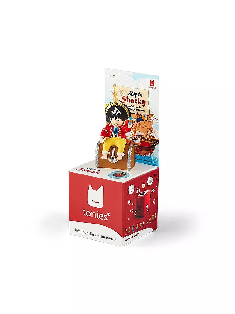 TONIES, Hörfigur - Käpt’n Sharky Und Das Geheimnis Der Schatzinsel 3 TONIES, Hörfigur - Käpt’n Sharky Und Das Geheimnis Der Schatzinsel