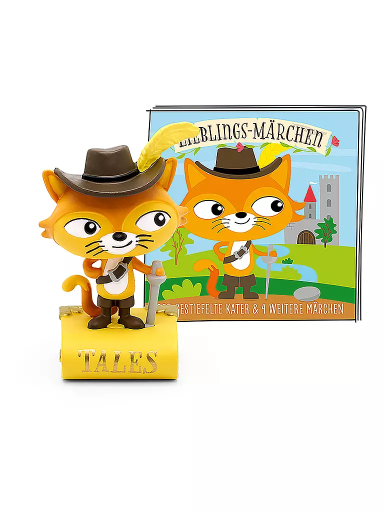 TONIES, Hörfigur - Lieblings-Märchen - Der Gestiefelte Kater Und Vier Weitere Märchen 3 TONIES, Hörfigur - Lieblings-Märchen - Der Gestiefelte Kater Und Vier Weitere Märchen