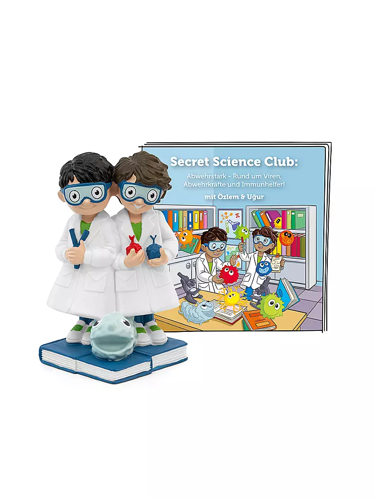 TONIES, Hörfigur - Secret Science Club: Abwehrstark - Rund Um Viren, Abwehrkräfte Und Immunhelfer! Mit Özlem & Ugur 3 TONIES, Hörfigur - Secret Science Club: Abwehrstark - Rund Um Viren, Abwehrkräfte Und Immunhelfer! Mit Özlem & Ugur
