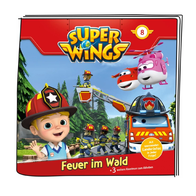 Tonies - Super Wings - Dizzy - Feuer Im Wald - Hörspiel 3 Tonies - Super Wings - Dizzy - Feuer Im Wald - Hörspiel